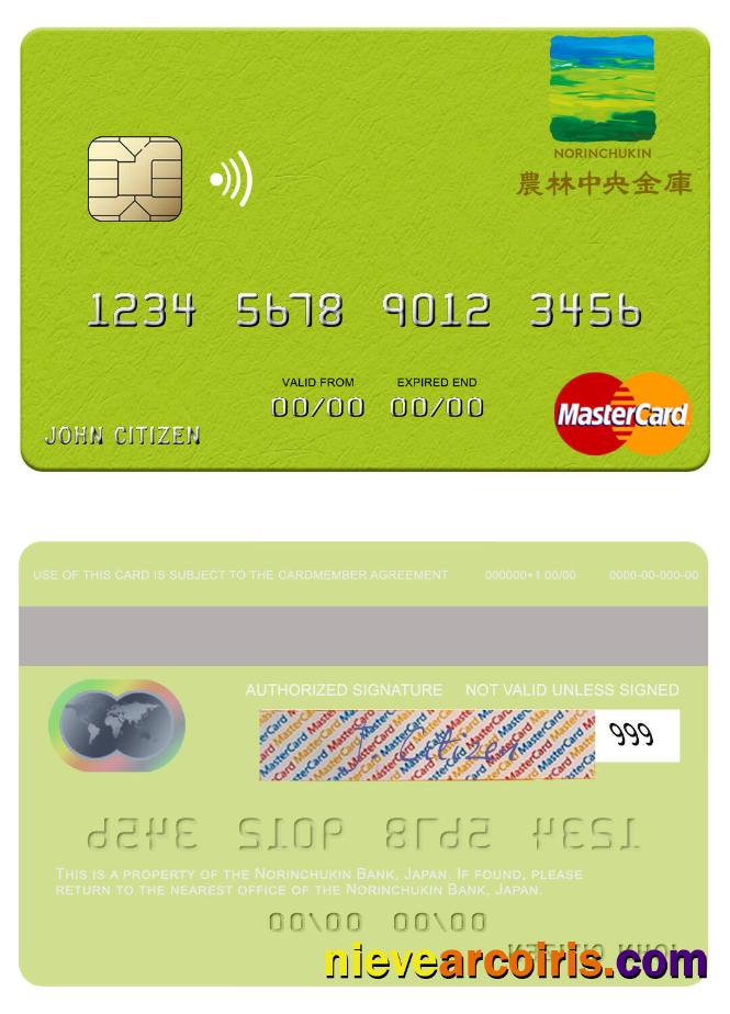Japan Norinchukin Bank mastercard